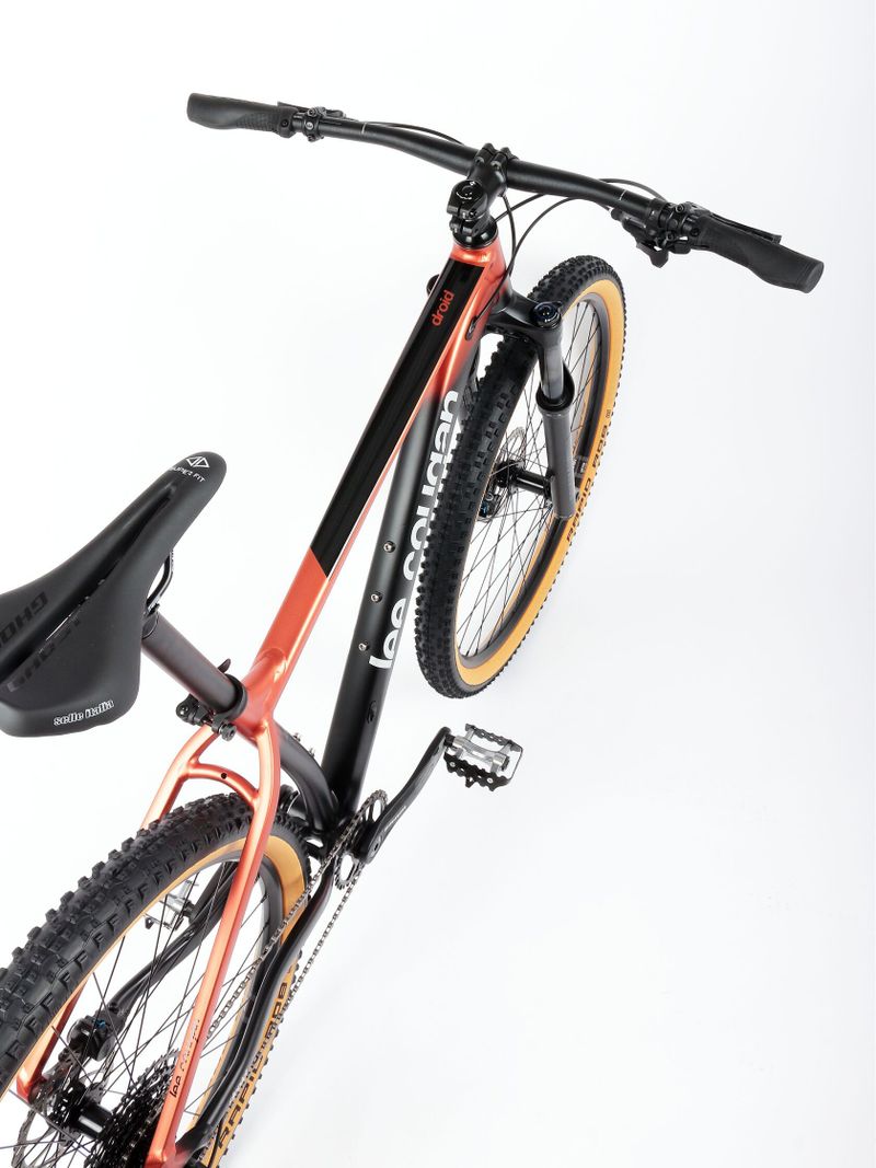 Nové kolo MTB 29" Lee Cougan Droid SRAM SX Eagle 1x12 měděná-černá matná - vel. XS, S a M