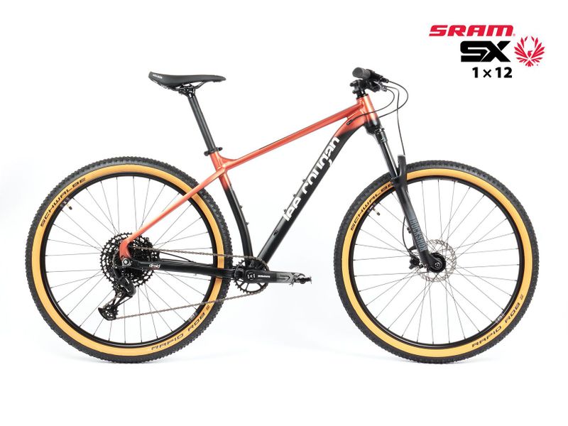 Nové kolo MTB 29" Lee Cougan Droid SRAM SX Eagle 1x12 měděná-černá matná - vel. XS, S a M