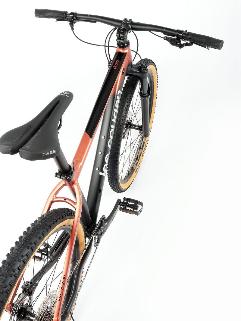 Nové kolo MTB 29" Lee Cougan Droid SHIMANO Deore 1x12 stříbrno-černá matná - vel. XS, S a M