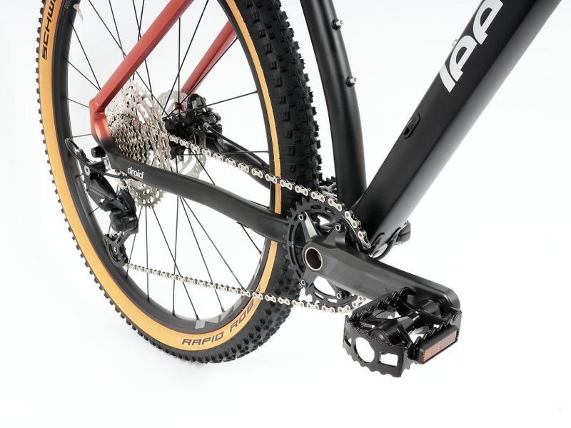 Nové kolo MTB 29" Lee Cougan Droid SHIMANO Deore 1x12 stříbrno-černá matná - vel. XS, S a M