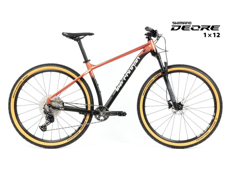 Nové kolo MTB 29" Lee Cougan Droid SHIMANO Deore 1x12 stříbrno-černá matná - vel. XS, S a M