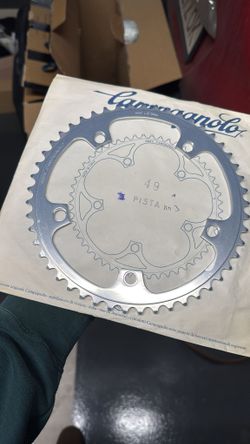 NOS Campagnolo Super Record Pista 49z 144bcd