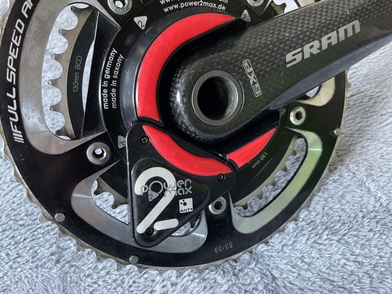 Sram GXP carbon / Power2Max / 175mm 53/39z