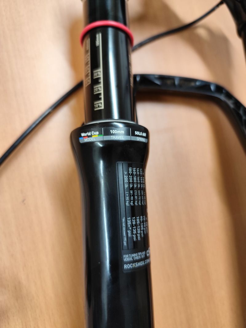 Rock Shox SID Worldcup 29" 100mm