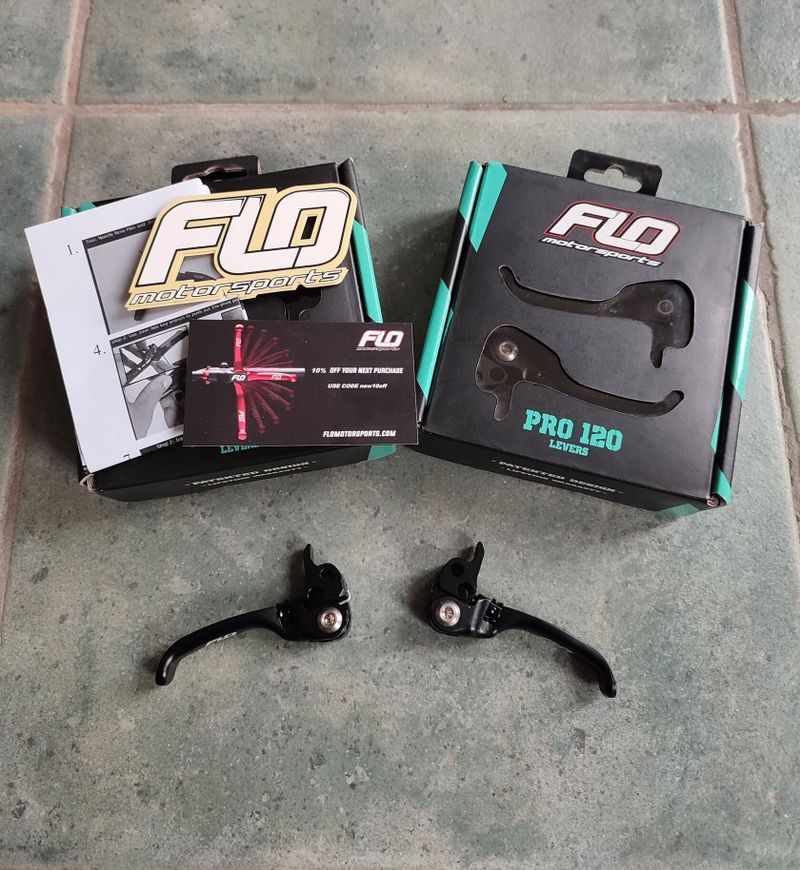 Flo motorsport Pro 120 - Páky pro Shimano brzdy 