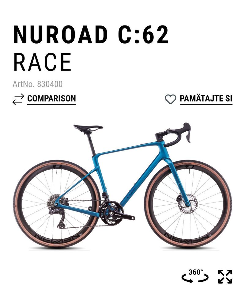 Cube NUROAD C62 RACE - M,L