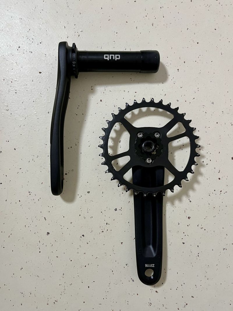 Sram X1 DUB, hliník, 34T, boost, 175 mm, offset 3 mm