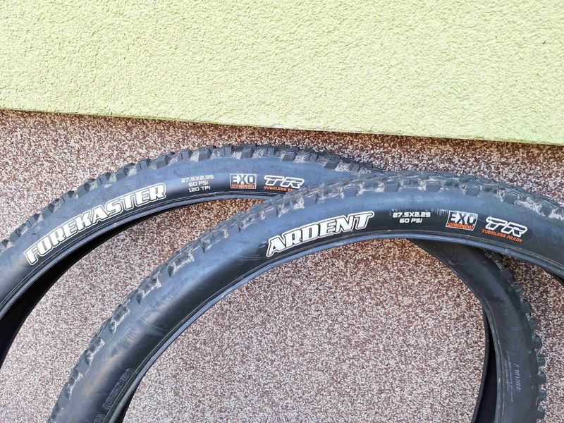 Maxxis Ardent 27,5x2,25 + Forekaster 27,5x2,35 EXO TR