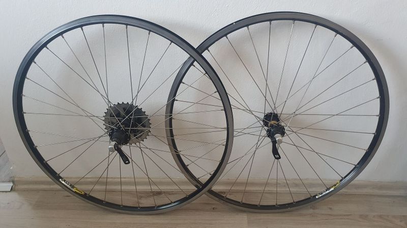 26 Výplety Mavic X221/Shimano LX Parallax M564/565