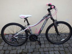 dívčí MTB kolo Specialized Hotrock 24 pro výšku 115-155cm + dárek 