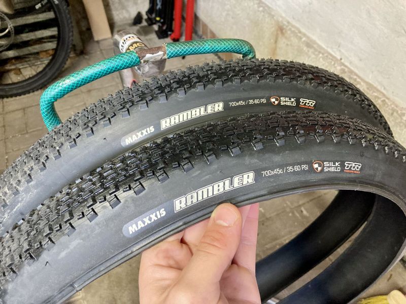 Maxxis Rambler 700x45C Silkshield plášť, TR, kevlar