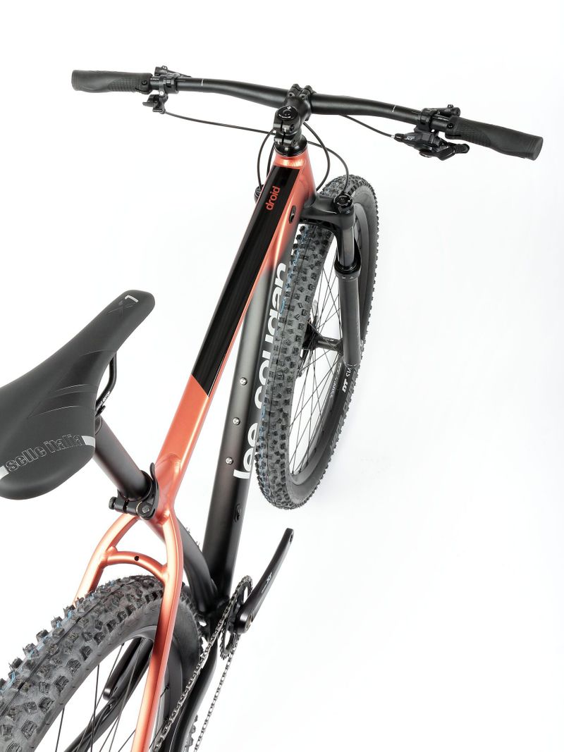 Nové kolo MTB 29" Lee Cougan Droid SHIMANO XT 1x12 měděné-černé matné - vel. XS, S a M