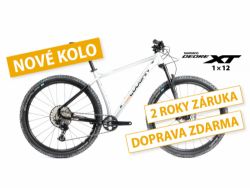 Nové kolo MTB 29" Lee Cougan Revenge SHIMANO XT 1x12 stříbrno-černé matné - vel. XS, S, M a L