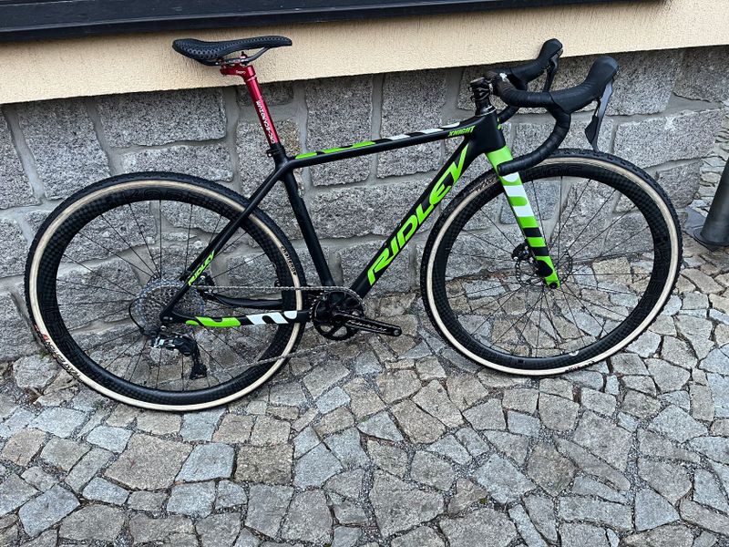 Ridley X-Night SL Disc , carbon, vel 41 , super lehké dětské cyklokrosové kolo