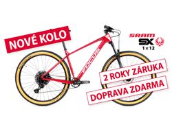 Nové kolo MTB 29" FOCUS Raven 8.8 SRAM SX Eagle 1x12 červené lesklé - vel. M (18")