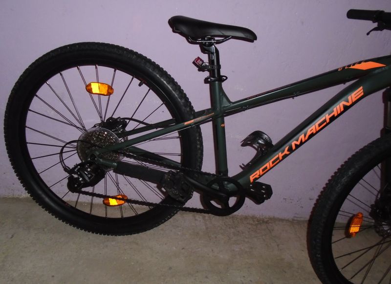 Juniorské MTB: ROCK MACHINE BLIZZ 27 HD, vel. S“. 