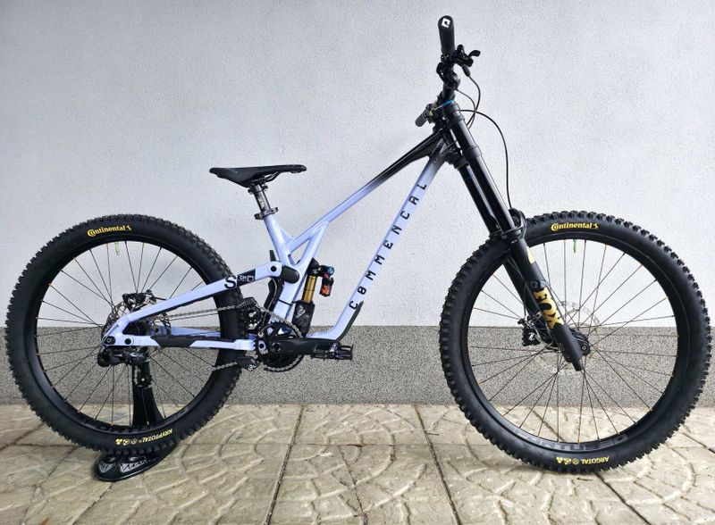 Downhill kolo Commencal SUPREME DH V5 - LIGHT PURPLE / BLACK 2024 29"/27.5"