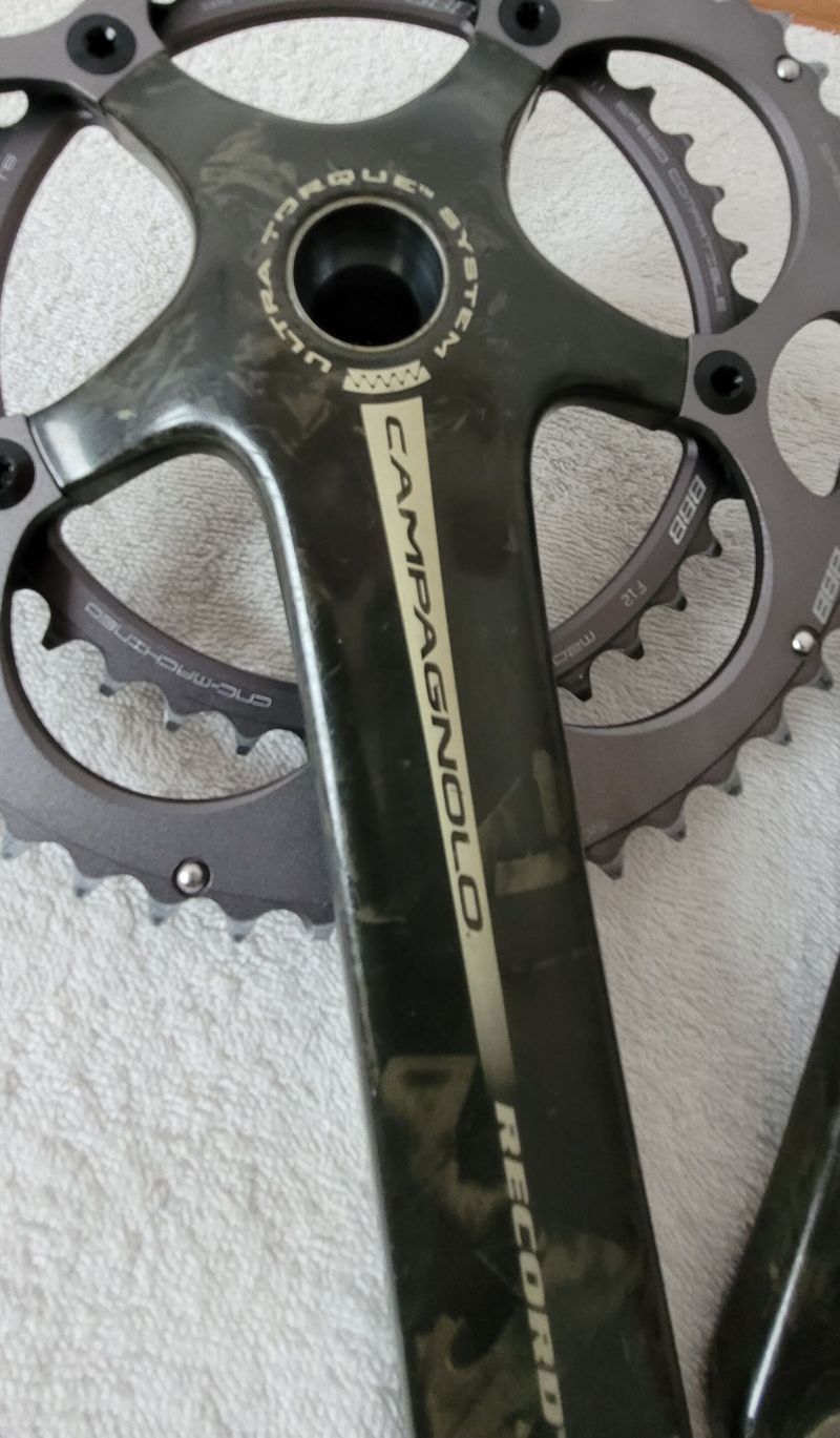 Karbonové kliky CAMPAGNOLO RECORD ULTRA-TORQUE