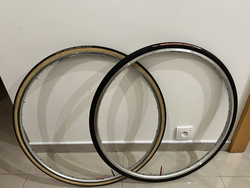 Galusky 25mm Vittoria Corsa G+ a Corsa Evo CX