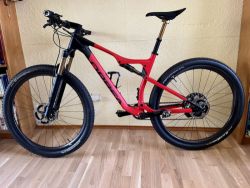 Orbea Oiz - xtr - kashima - top model ram - vel L(175-185) - custom barva - najezd 1500km