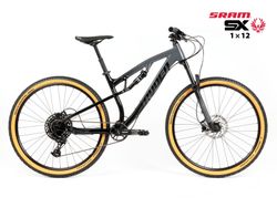 Nové celoodpružené kolo MTB 29" Spyder All Mountain SRAM SX Eagle 1x12 vel. S (17") - barva na přání