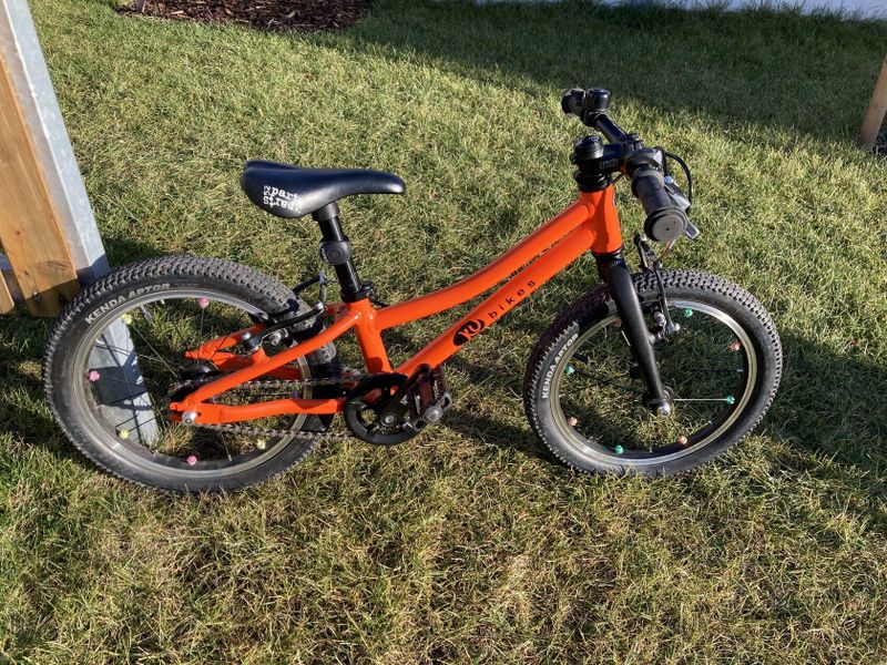 KUBIKES - dětské kolo 16S MTB oranžové