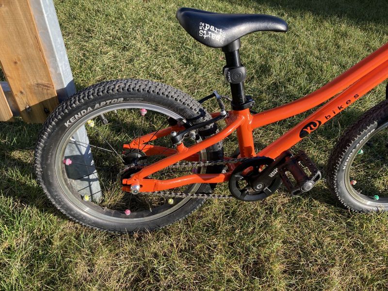 KUBIKES - dětské kolo 16S MTB oranžové