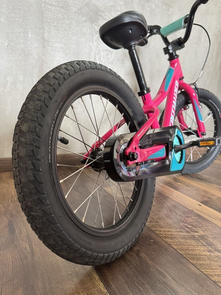 Dětské kolo Specialized Riprock 16' růžovo zelené