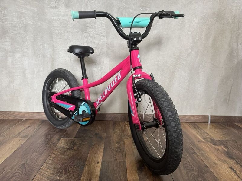 Dětské kolo Specialized Riprock 16' růžovo zelené