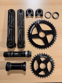 Kliky Rotor Kapic, 2x převodník + BSA střed