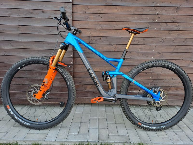 Zánovní TOP enduro kolo Cube Stereo 150 C:62 SL / Bez škrábanců, málo jeté/Fox Kashima /velikost M