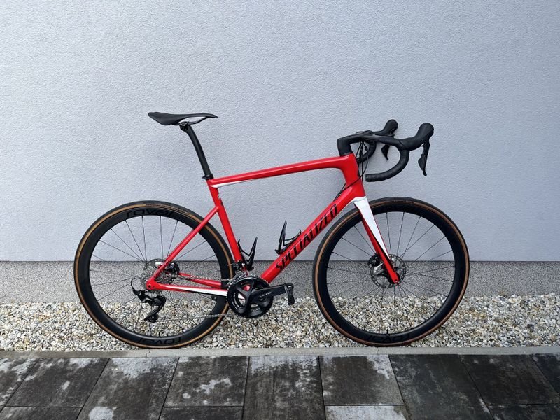 Specialized Tarmac SL6 Disc, vel. 58, po mnoha upgradech