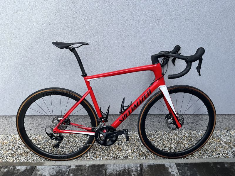 Specialized Tarmac SL6 Disc, vel. 58, po mnoha upgradech