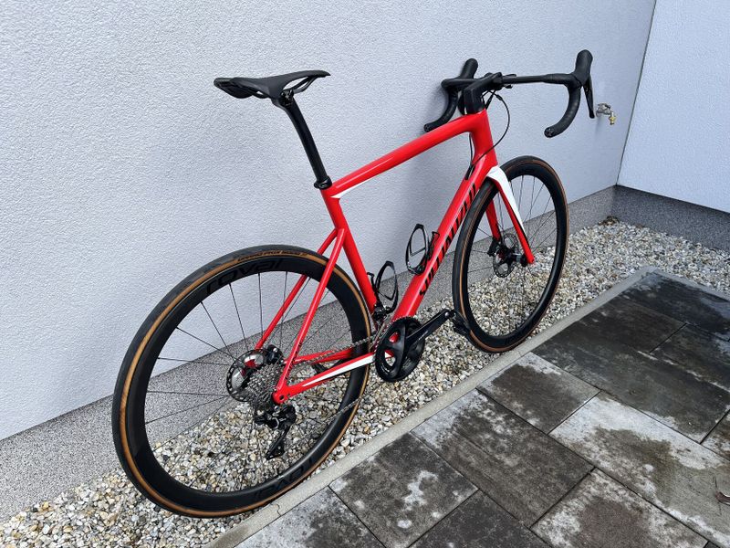 Specialized Tarmac SL6 Disc, vel. 58, po mnoha upgradech