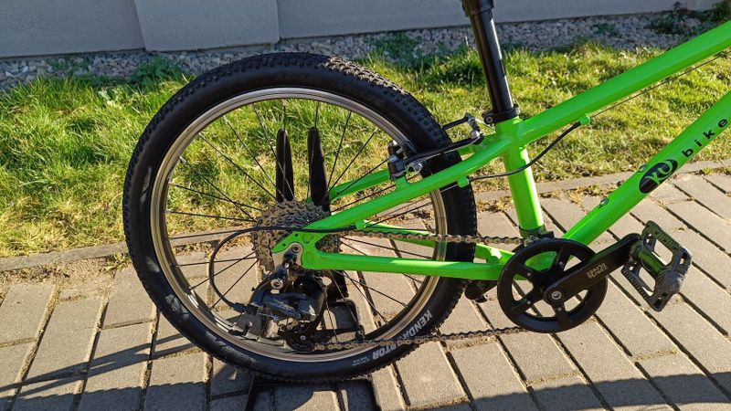 Lehké dětské kolo Kubikes 20s zelené