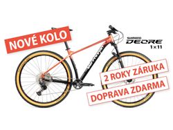 Nové kolo MTB 29" Lee Cougan Droid SHIMANO Deore 1x11 měděná-černá matná - vel. XS, S a M