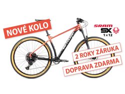 Nové kolo MTB 29" Lee Cougan Droid SRAM SX Eagle 1x12 měděná-černá matná - vel. XS, S a M