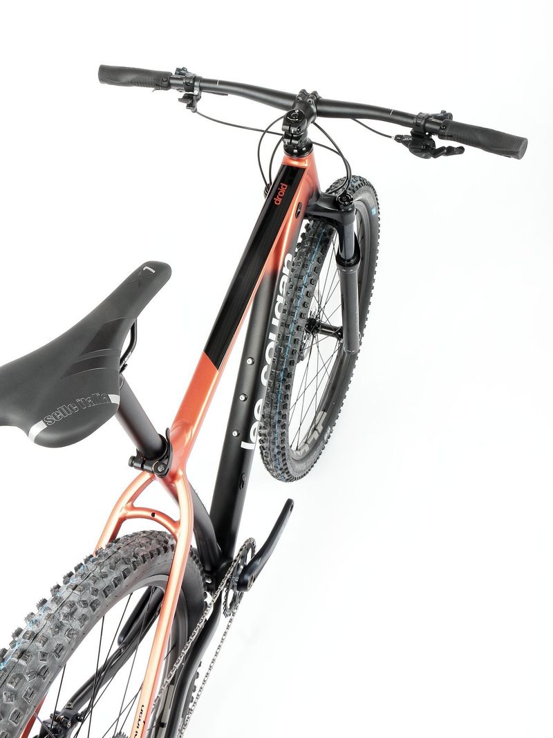 Nové kolo MTB 29" Lee Cougan Droid SHIMANO SLX 1x12 měděná-černá matná - vel. XS, S a M