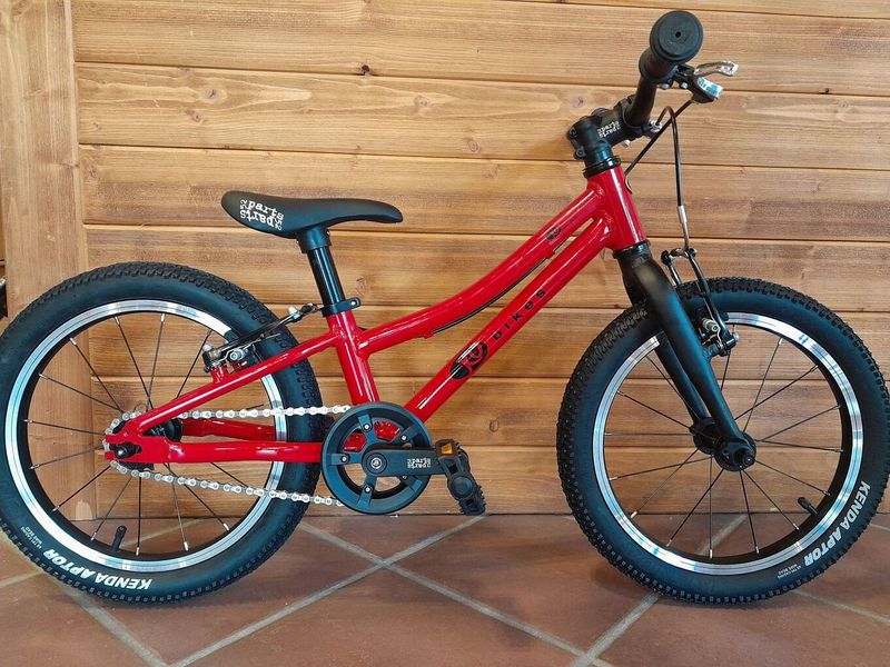 Kubikes 16S MTB - červené, NOVÉ - od 95 cm 