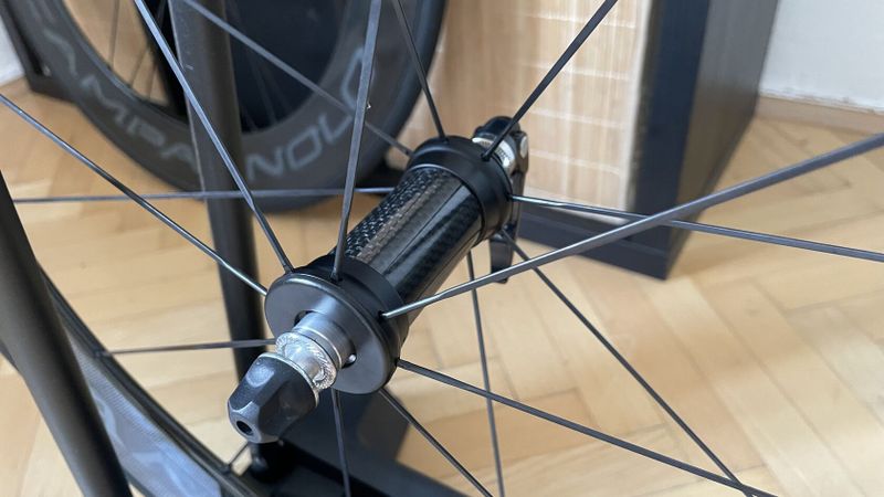 Campagnolo Bora Ultra 80 Dark / nové galusky / Campagnolo 11s