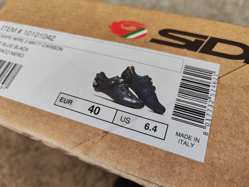 Sidi WIRE 2 carbon - nové, vel. 40