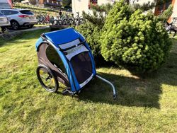 Burley Encore dvoumístný dětský vozík