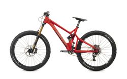 Karbonový rám Nakita Beauty & Beast Red – 27.5'' velikost M (model 2016)