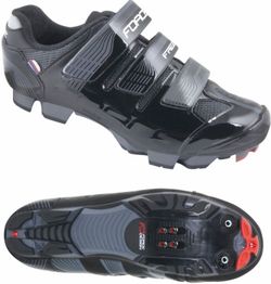 tretry FORCE MTB FREE, černé vel.39
