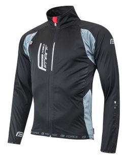 bunda F X80 softshell-širší W, UNI, černo-šedá- vel. M