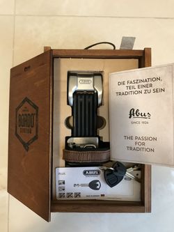 Zámek na kolo Abus Bordo Centium 6010/90 - dárková kazeta