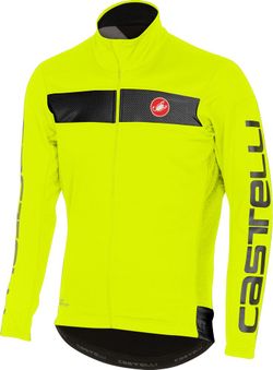 Sleva -36% na NOVOU bundu Castelli Raddoppia yellow fluo/reflex