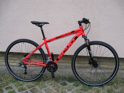 Nové krosové kolo na rámu Scud 17", vzduchová vidlice, Shimano Alivio