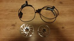 Brzdy Sram + kotouče