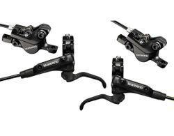 nové Hydraulické brzdy Shimano M506 + nové řazení SH SLX7000 2x11